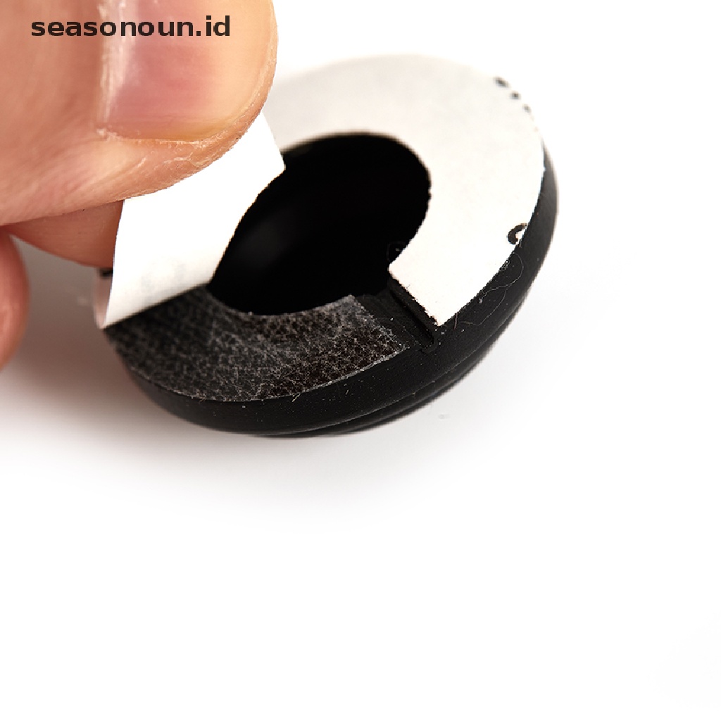 【seasonoun】 Car Door Shock Absorber Gasket Sticker For Car Trunk Sound Insulation Pad Gasket .