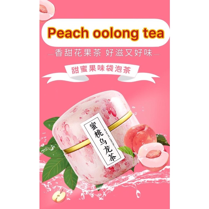 

[COD] FRUIT TEA / TEH BUAH - PEACH OOLONG TEA / TEH PERSIK OOLONG (10 PACK) [COD]