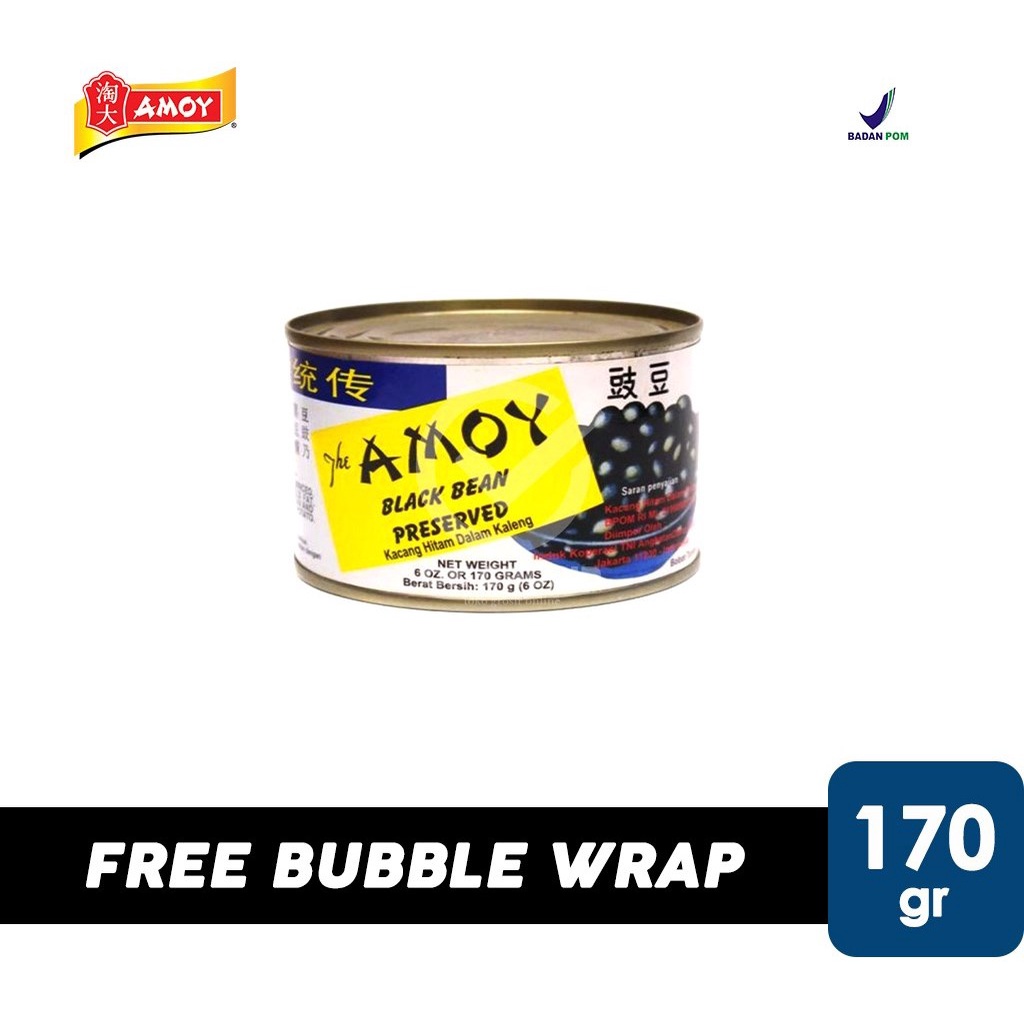 

Amoy Tausi / Blackbeans / Kacang Hitam (Kaleng 170 gr)