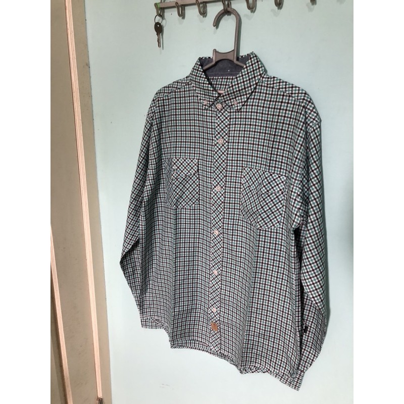 kemeja kotak hijau inspired27