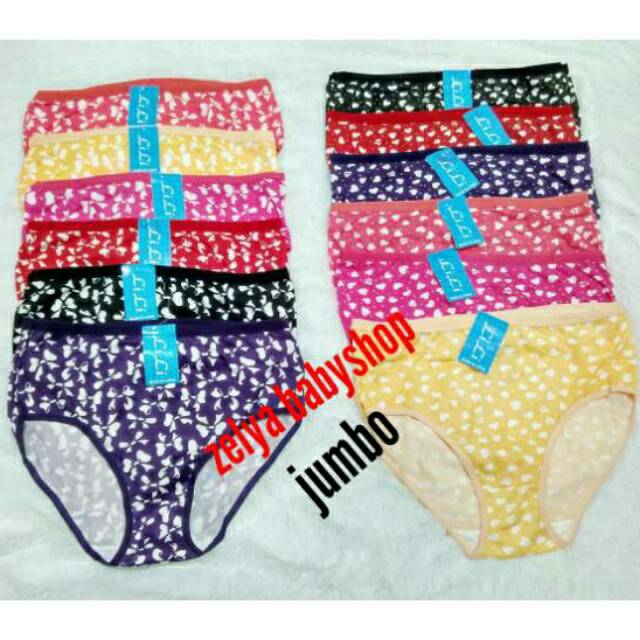Grosir Celana dalam wanita jumbo lili big size xxl dan xxxl