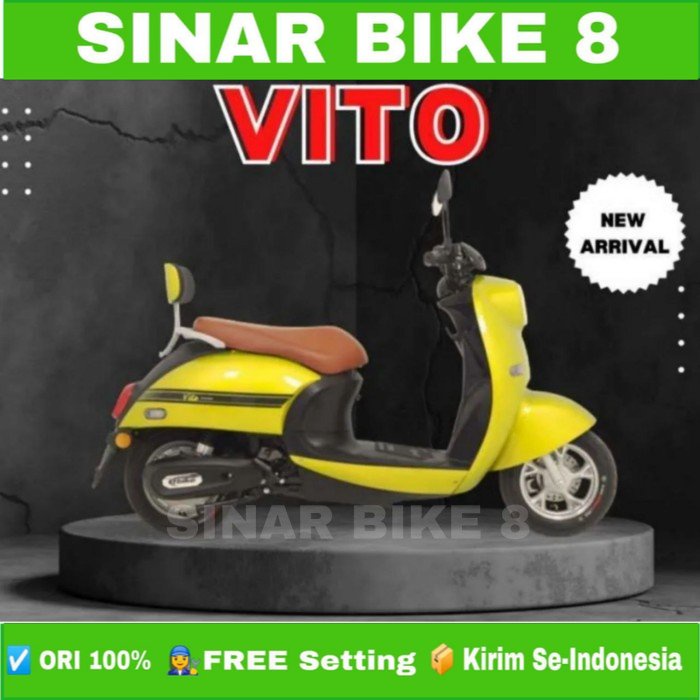 Sepeda Motor Listrik Electric E Bike EXOTIC VITO 1000 Watt