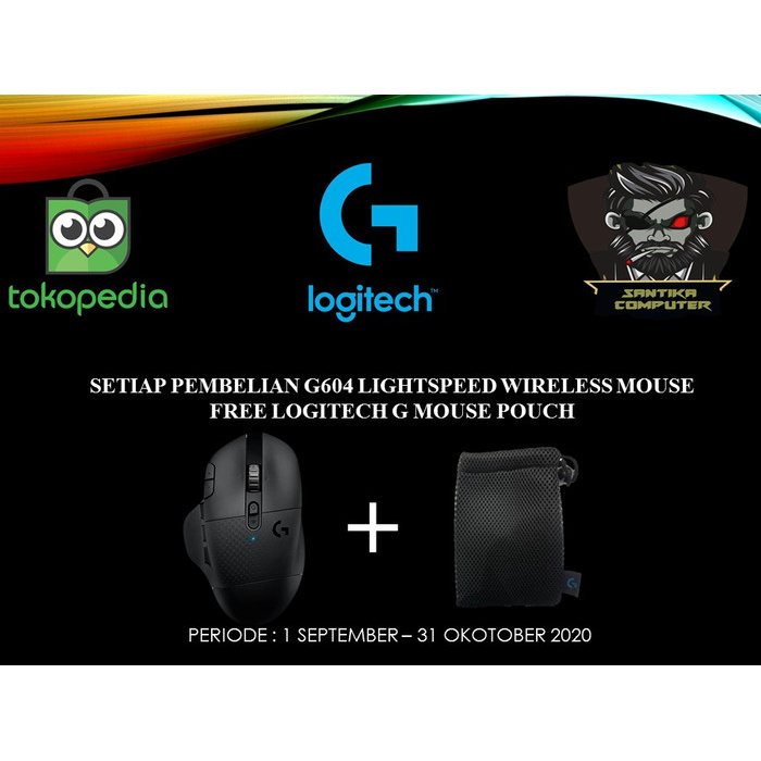 solusi Logitech G604 Lightspeed Wireless Gaming Mouse Diskon