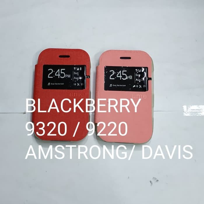 BLACKBERRY 9220 DAVIS sarung flip cover ume/ sarung model buku