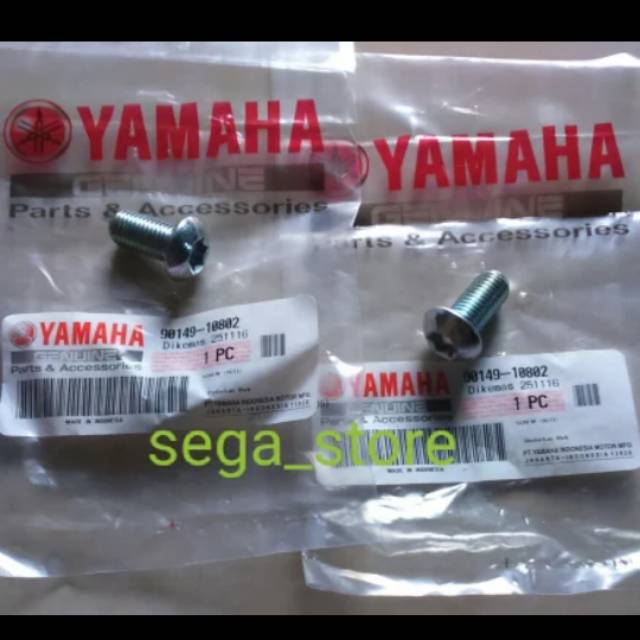 Bolt baut dudukan master rem cakram depan yamaha vixion Ori original YGP 90149-10802