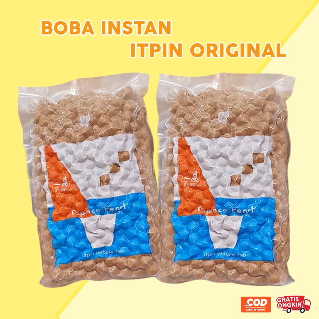 BOBA PEARL TAPIOKA ITPIN / BOBA INSTAN ITPIN ORIGINAL / PEARL TAPIOKA ITPIN / BOBA INSTAN ORIGINAL ITPIN