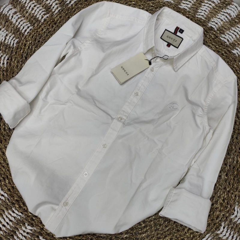 KEMEJA PANJANG GUCCI PRIA | KEMEJA PRIA | KEMEJA IMPORT PRIA | KEMEJA POLOS