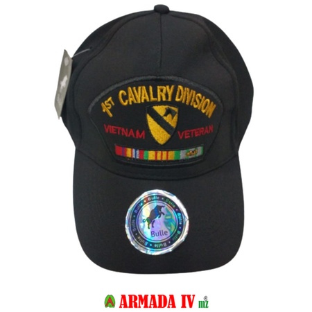 Topi Bulle CAVALRY DIVISION Hitam