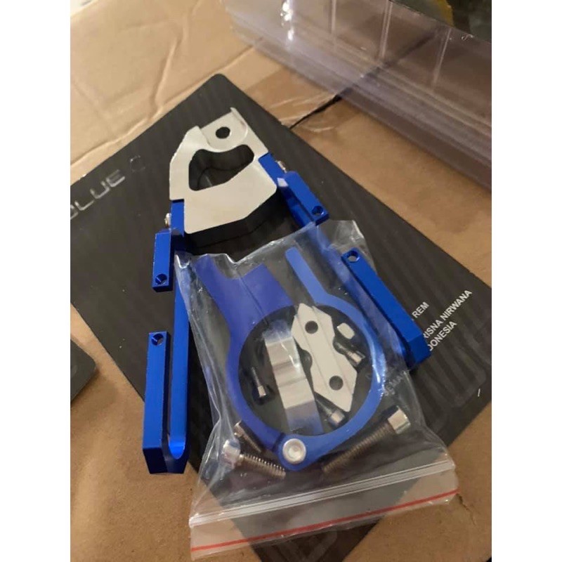 KLEMAN SELANG CLAMP REM DEPAN MODEL V FULL CNC BREKET SLANG DEPAN UNIVERSAL