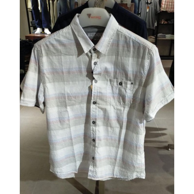 Kemeja Pria/ kemeja Pria lengan pendek/ kemeja Pria Watchout/ pakaian pria Watchout