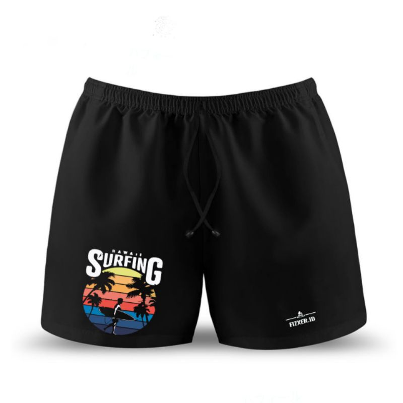 Celana Color Pria/Celana Boxer Motif Berkarakter Sablon Printing