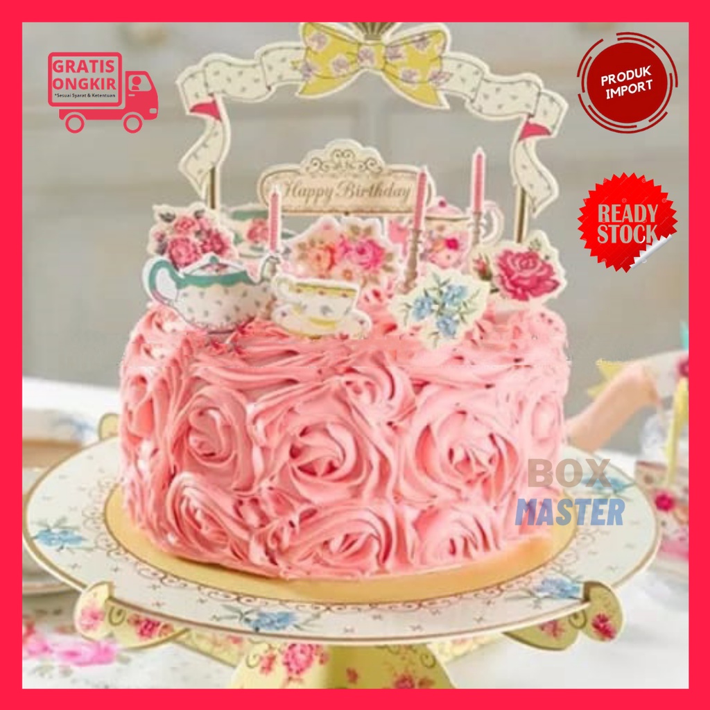 Box Kue Paper Cup Toys Kue Ulang Tahun Karakter Cetakan Macaron Cetakan Pudding Glitter Kotak Makan 