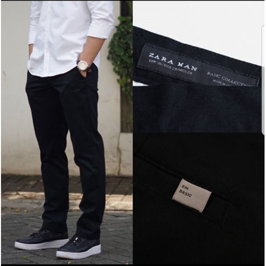 zara men basic