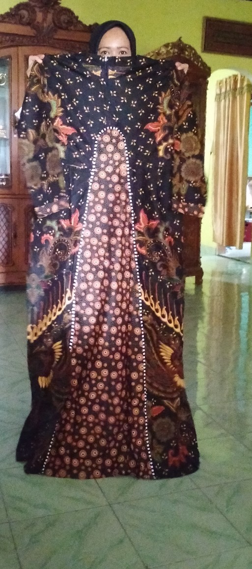 Gamis Batik Manggar, Padi, Sekar, Cantik, Kubis, Kipas, Daun