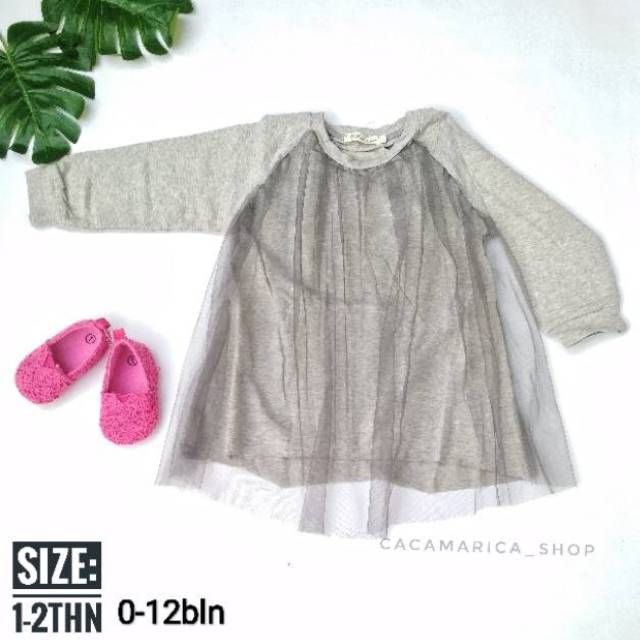 tunik anak perempuan bahan kaos hiasan tile,murah berkualitas