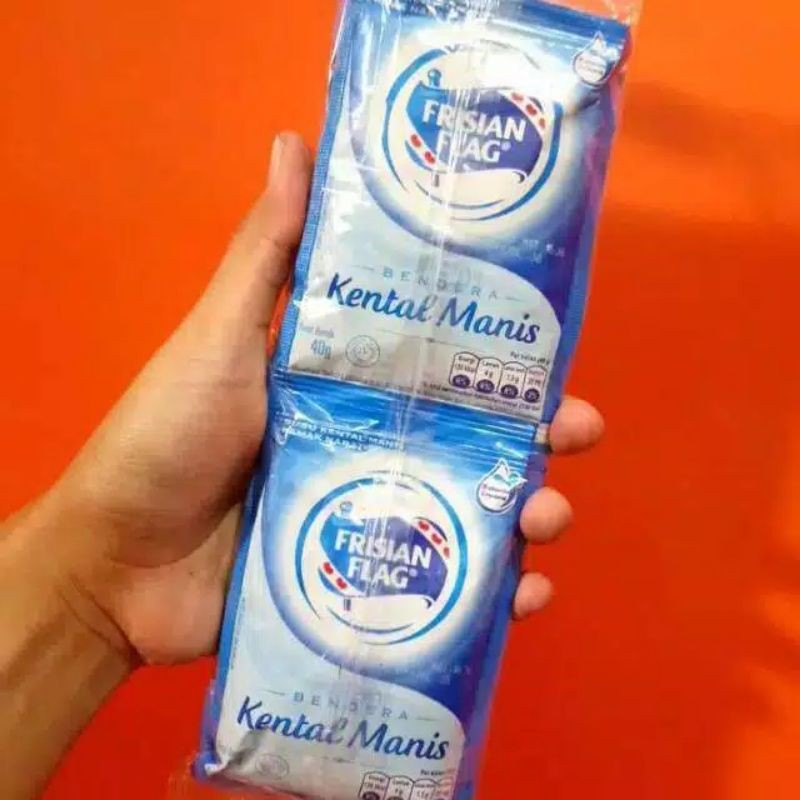 

Frisian flag 1 renceng isi 6 sachet