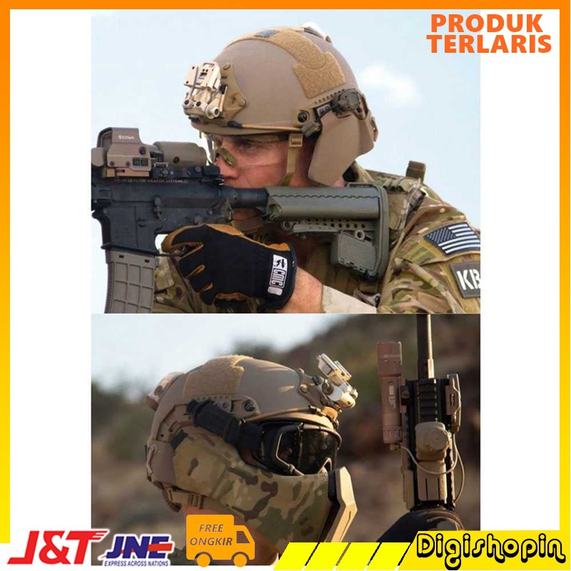 Helm Tactical Airsoft Gun Paintball CS SWAT / Helm Tentara / Helm Army / Helm Tactical