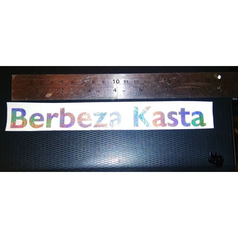 Cutting Sticker Berbeza Kasta - Thomas Arya