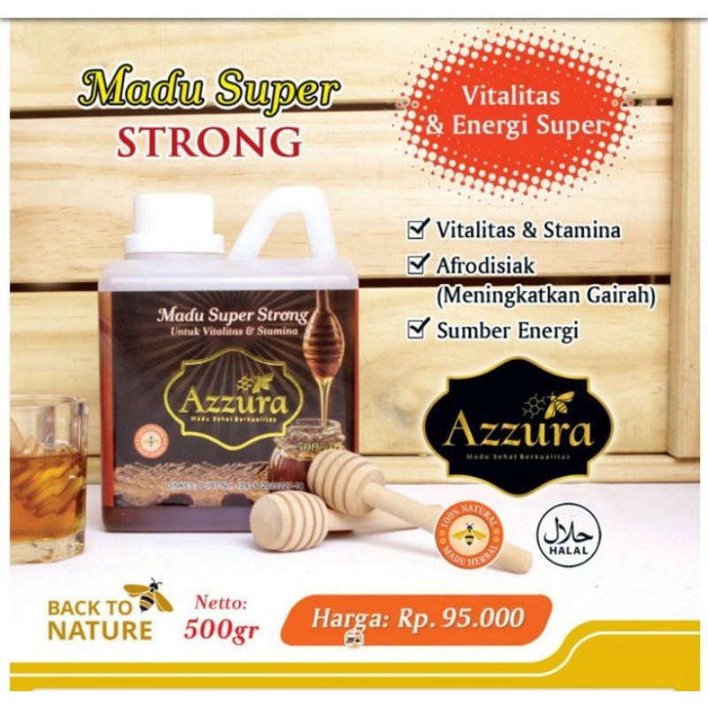 

Madu Azzura~Madu-Super|Madu Super|Super Strong|Minuman|Stamina|Minuman Stamina|Madu Vitalitas Pria