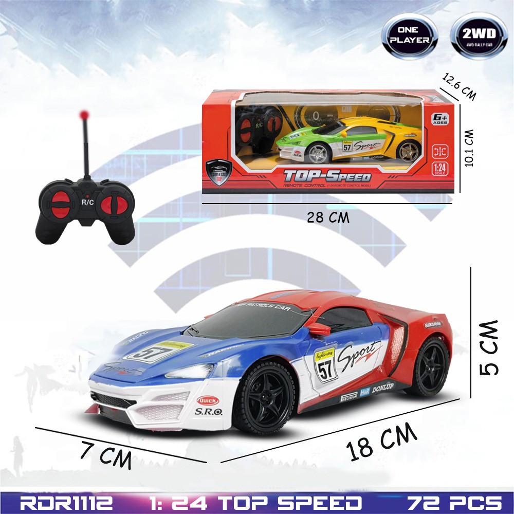 Mainan Anak Mobil Remote Control RC Mobil Sport RDR1112