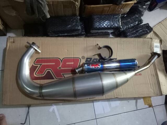 KNALPOT R9 STAINLESS SERIES RACING GENERATION NINJA R/NINJA RR