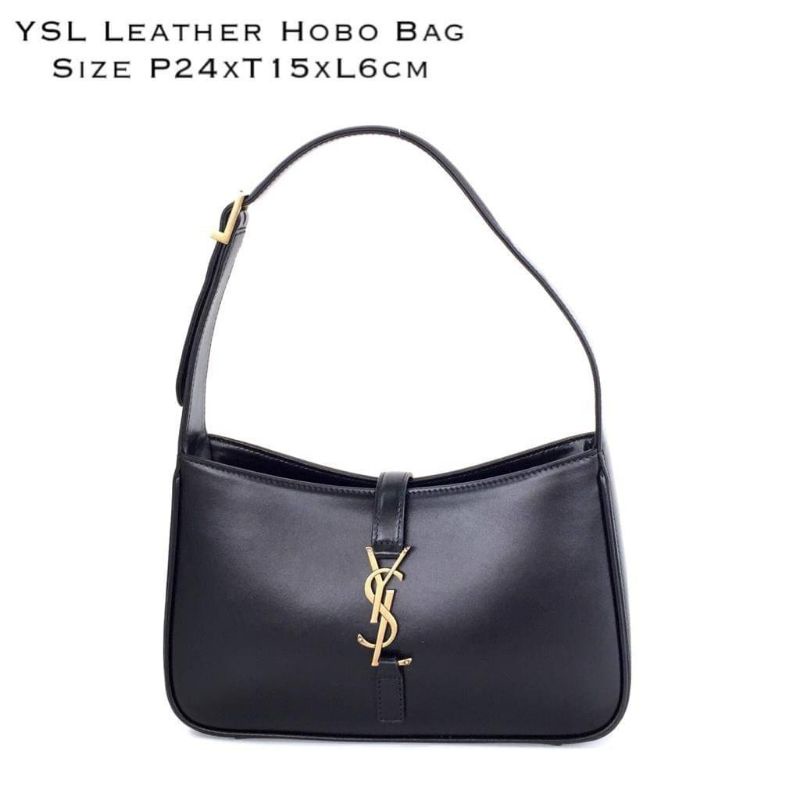 Tas Wanita YSL Hobo Leather