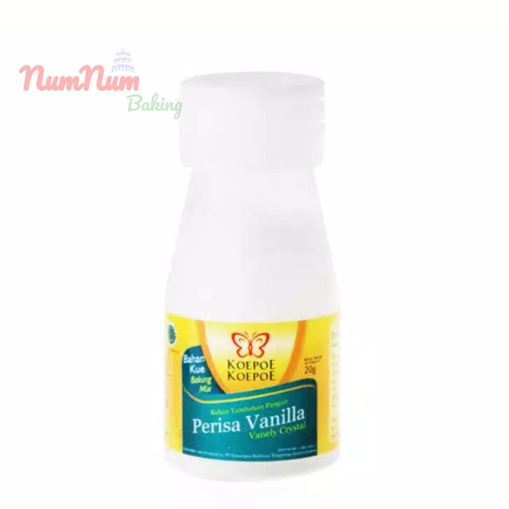 

Perisa Vanila Koepoe Koepoe kupu kupu 20 gram
