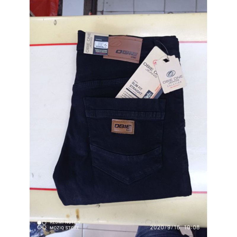 CELANA PENSIL HITAM SKINNY PRIA / CELANA HITAM PRIA 27 32