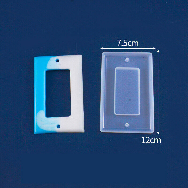 6 Styles of Diy Hand-made Various Switch Panel Silicone Molds