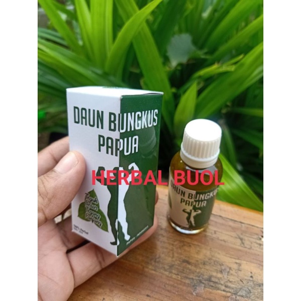 (Bisa COD) Minyak Papua Daun Bungkus