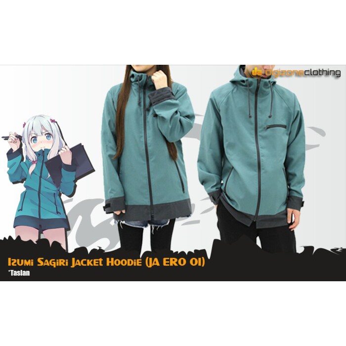Jaket Anime Eromanga Sensei Izumi Sagiri Parasut Jacket Hoodie (JA ERO 01)