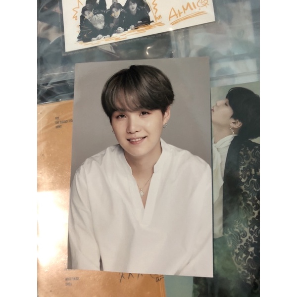 BTS SUGA POSTCARD ARMYPEDIA