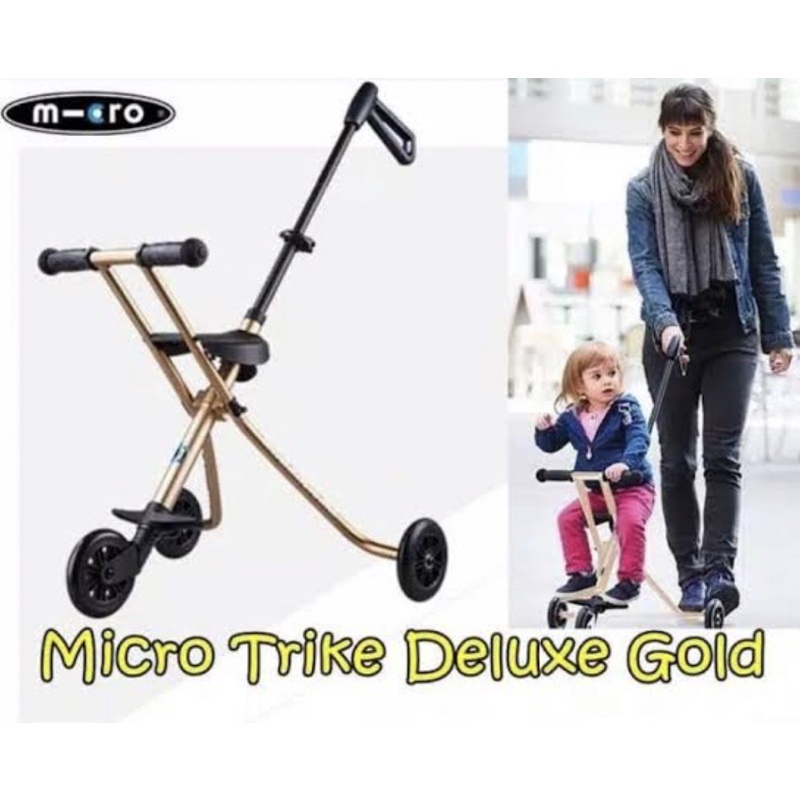 TRIKE MICRO GOLD (seatbelt) PRELOVED
