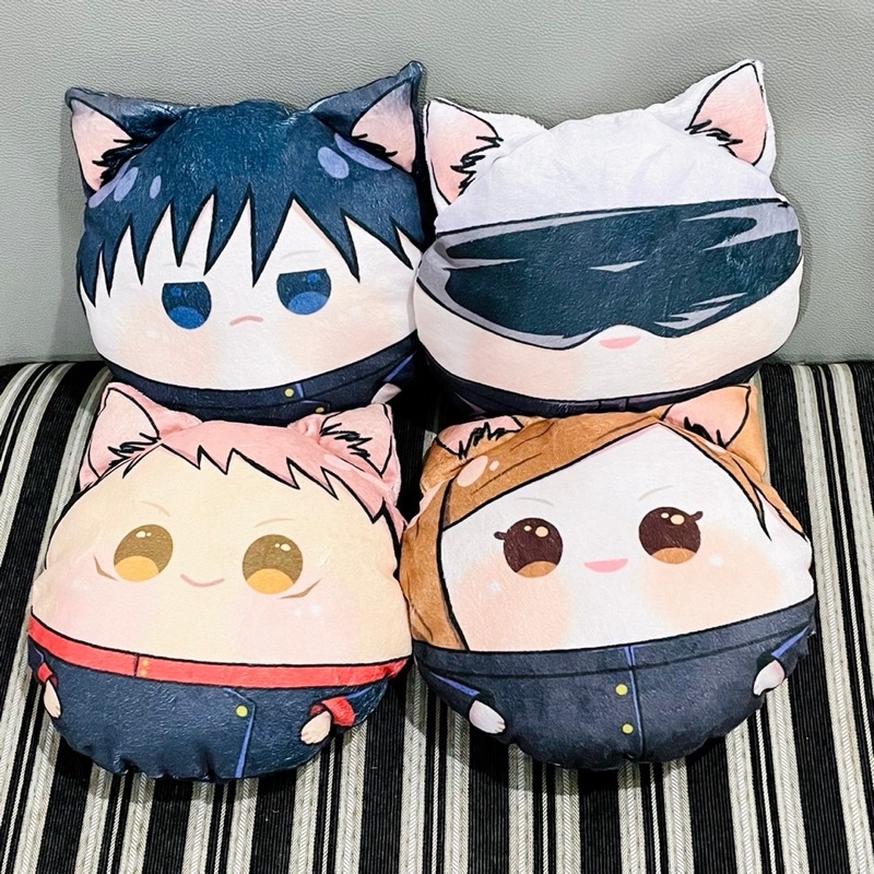 bantal plushie anime jujutsu kaisen pillow gojo satoru megumi fushiguro itadori yuuji nobara kugisak