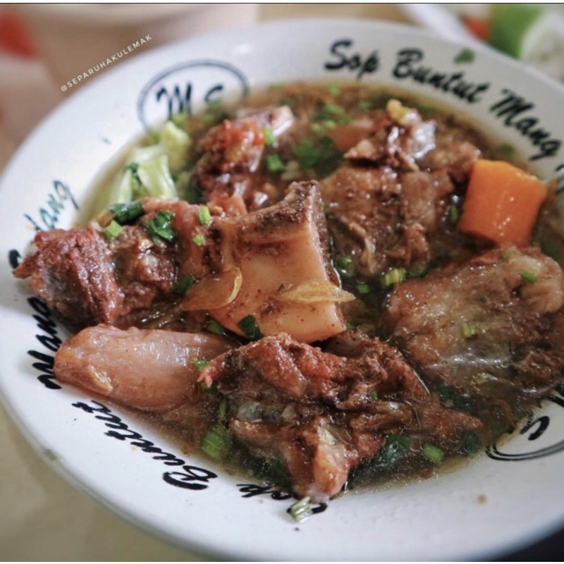 

Sop Buntut Mang Endang (Incu Ma'Emun) Oleh-oleh Kuliner Jajanan Bogor Oxtail Soup