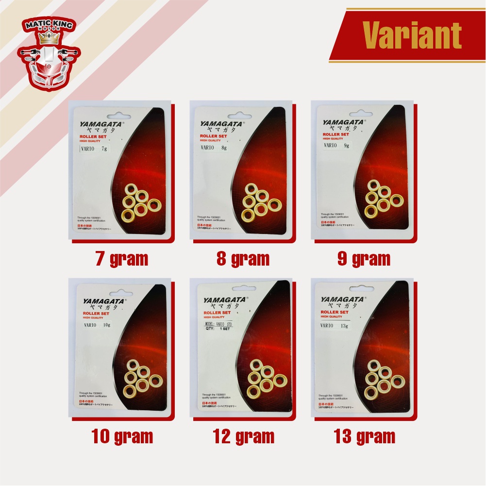 Roller Beat Fi ESP Vario110 Fi Spacy Fi Scoopy Fi Racing Yamagata jual satuan  (1 pc)