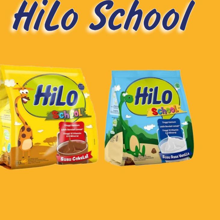

Kekinian - Hilo School 350 gram 10s x 35 gr susu tinggi kalsium rendah lemak