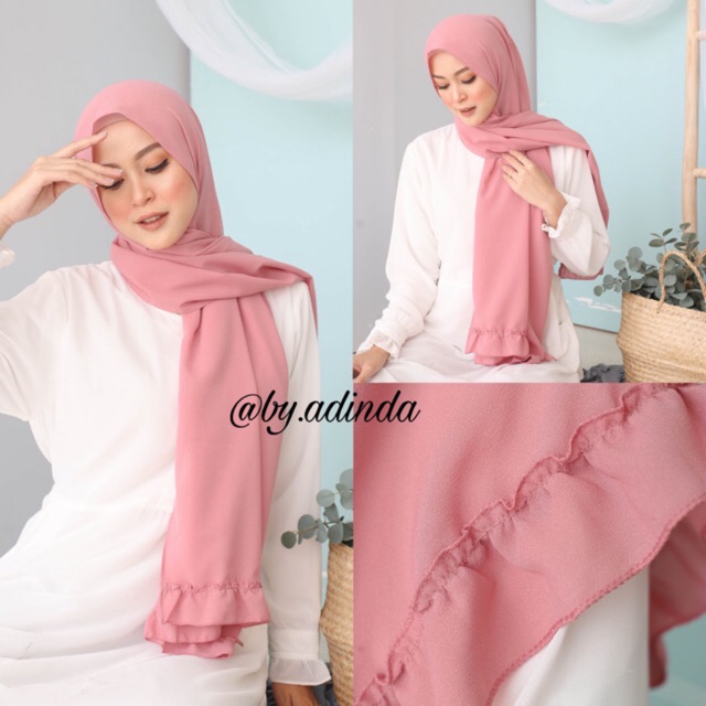 PASHMINA REMPEL DIAMOND SABYAN EVA REMPEL HIJAB PASMINA