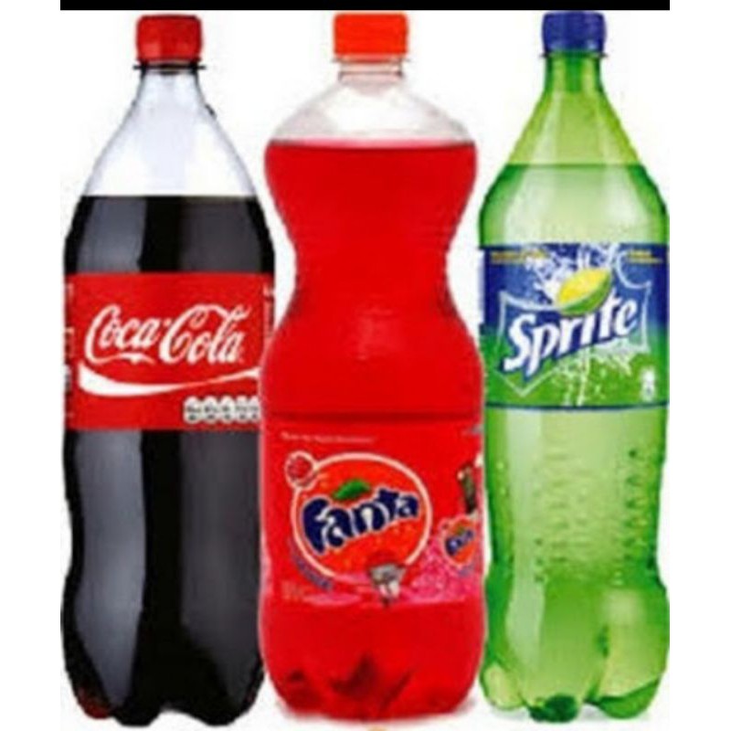 

COCA-COLA, SPRITE, FANTA 1L