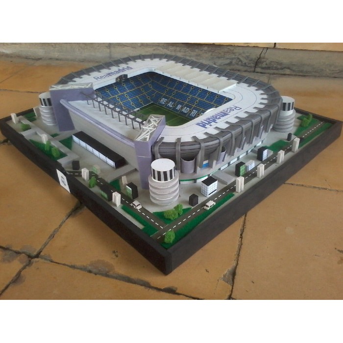 Miniatur Stadion santiago bernabeu