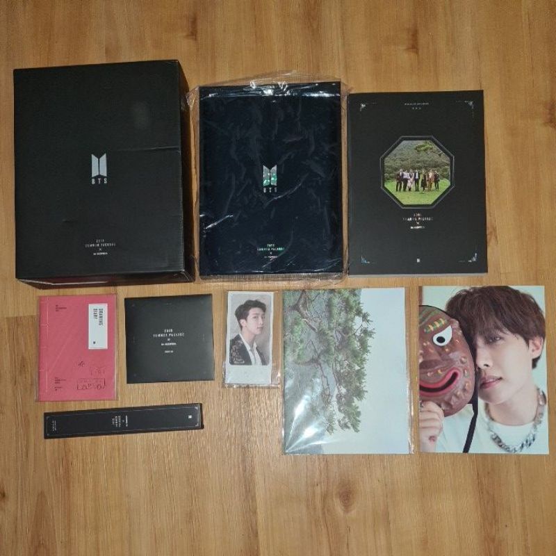 [ READY STOCK ] PRELOVED BTS SUMMER PACKAGE 2019 IN KOREA WITH JIN DRAWING DIARY FULLSET