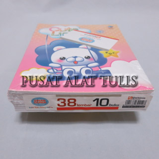 

BUKU TULIS SINAR DUNIA (SIDU) 38 LBR ISI 10 BUKU|ALAT TULIS |ATK MURAH