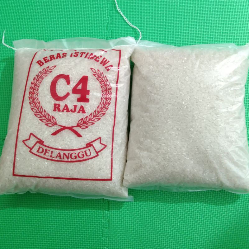 

Beras C4 Raja asli Delanggu 3Kg