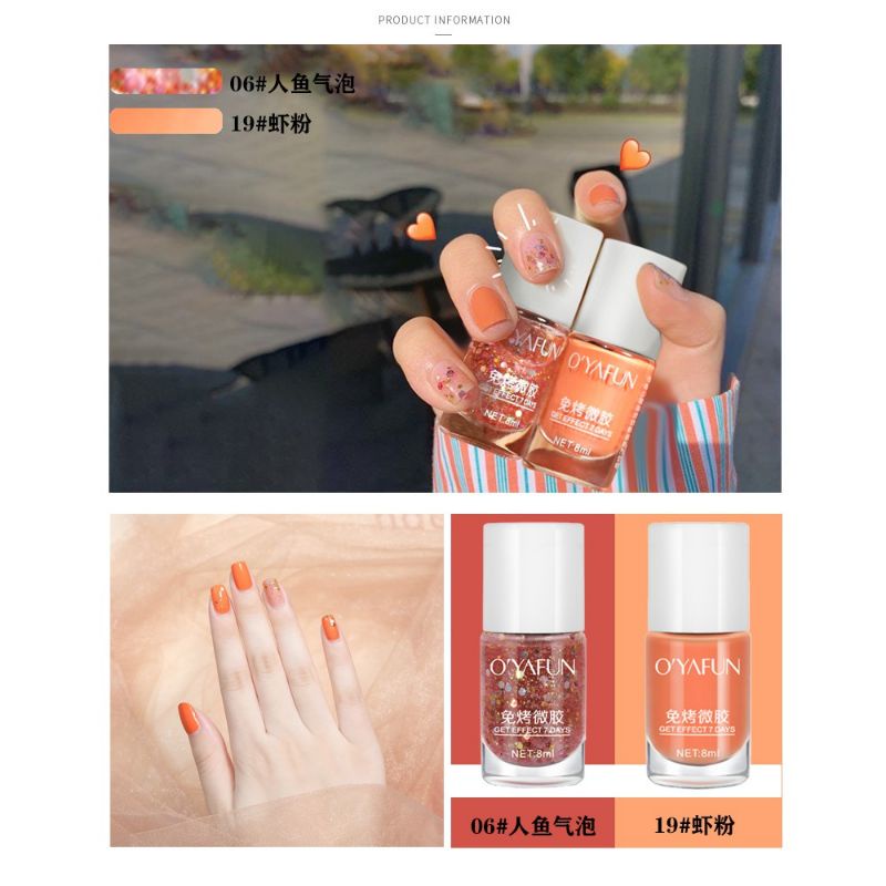 OYAFUN KUTEK KOREA PEEL OFF NAIL POLISH