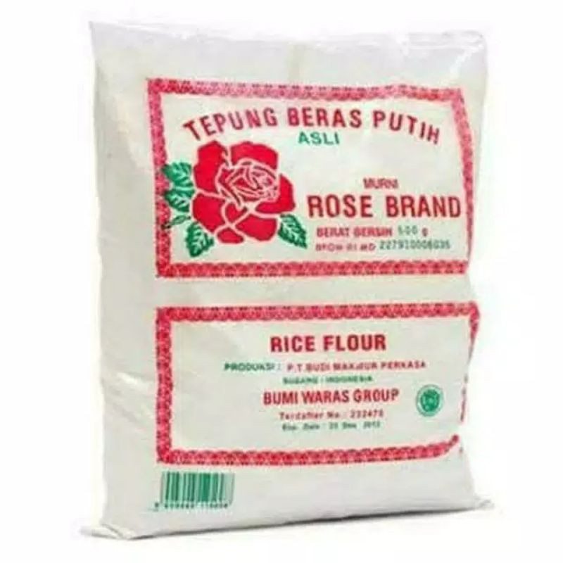 

Tepung beras rose brand isi 500gram