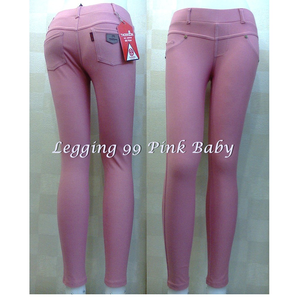 legging 99 bahan jeans denim size M-XL