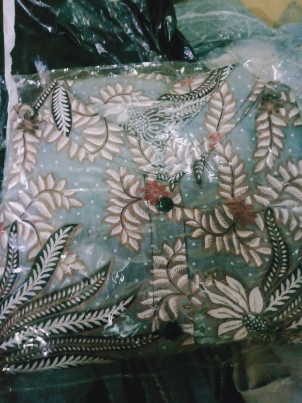 Tunik Batik Kancing Depan(busui)motif Kenongo