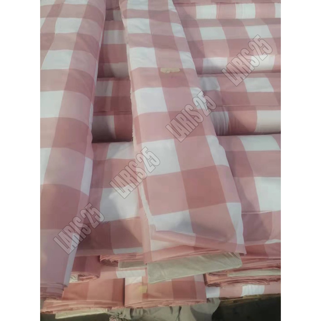 TERMURAH PER ROLL 120 METER BAHAN KAIN TERLARIS KATUN MIKROTEX MOTIF EMILY UTK SPREI GORDEN BEDCOVER