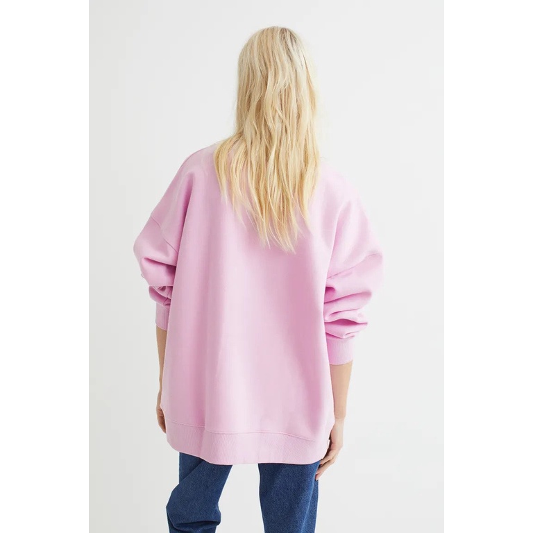 Crewneck H&amp;M BOSTON Pink ORIGINAL 100% Fulltag Sweater HnM BOSTON SOFT PINK