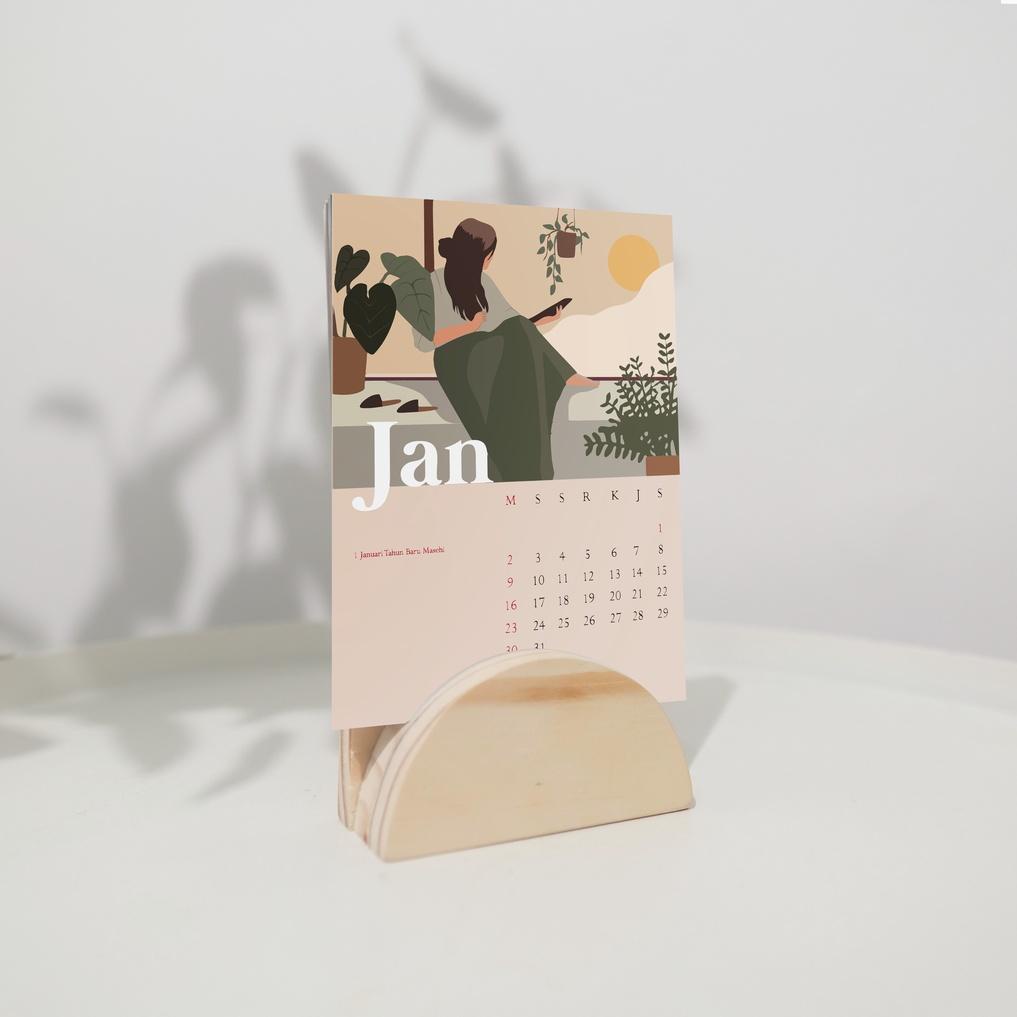 

PROMO SPESIAL Momenku - Kalender 2022 (Kalender duduk/kalender aesthetic/kalender meja)